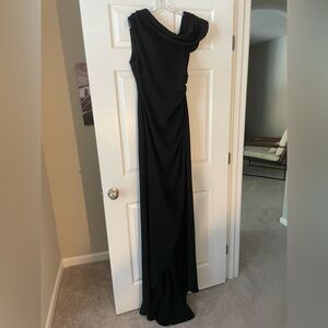 Revolve One Shoulder Black Dress